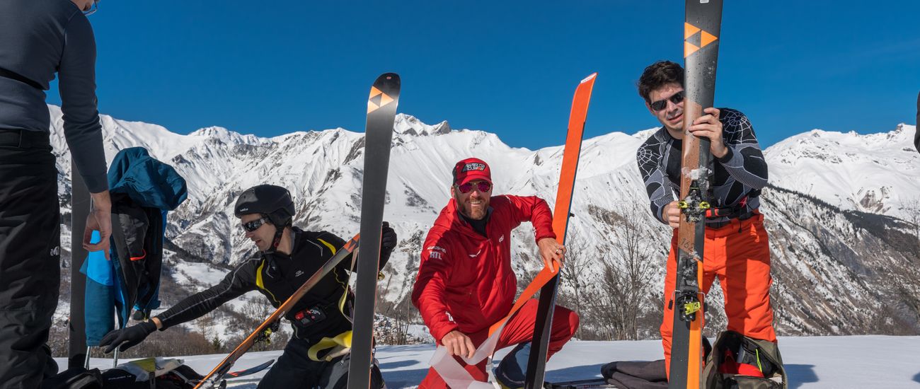 Sorties hors-piste aux Menuires