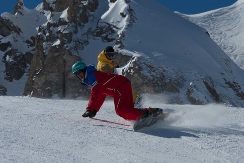 Cours de snow collectif à Courchevel