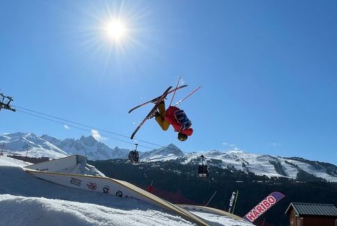 Cours de ski freestyle à Courchevel