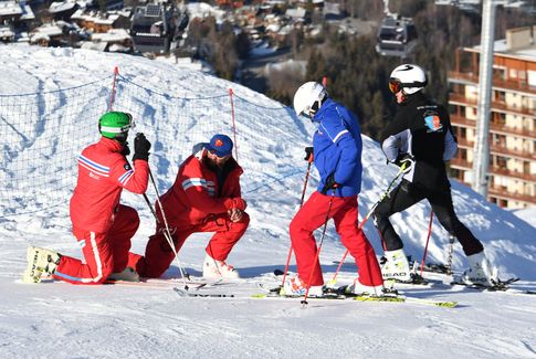 Stage de compétition, deux moniteurs, deux élèves