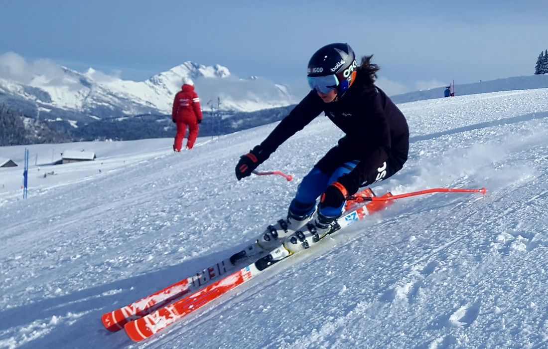 Manigod Merdassier clubesf hiver ski nature
