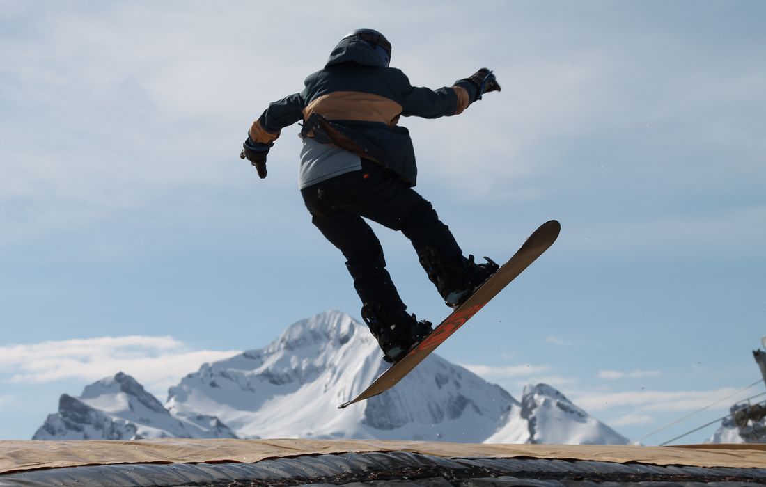 AIRBAG, snowboard, freestyle, esf, découverte, perfectionnement, Neige, Aravis
