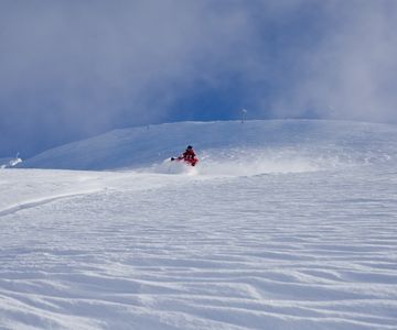 ESF MANIGOD, Pointe de Merdassier, Prise d'angle, poudreuse, engagement, hors piste, neige, powder