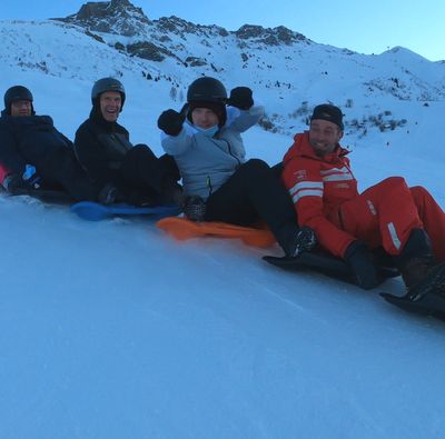 activité école de ski valmorel, cours de ski, mountain kart, snake gliss, airboard