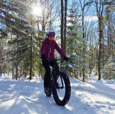 activité école de ski valmorel, fat bike, cours de ski valmorel